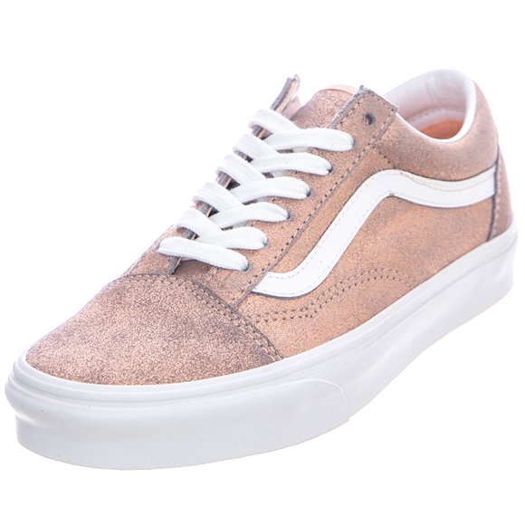 Vans | Shoes | Vans Old Skool Mens Low Top Sneakers Rose Gold | Poshmark